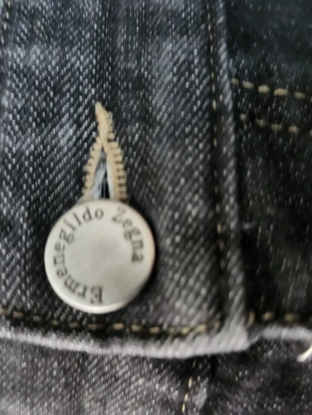 Mens Aded Black Ermenegildo Zegna luxury jeans Size 34